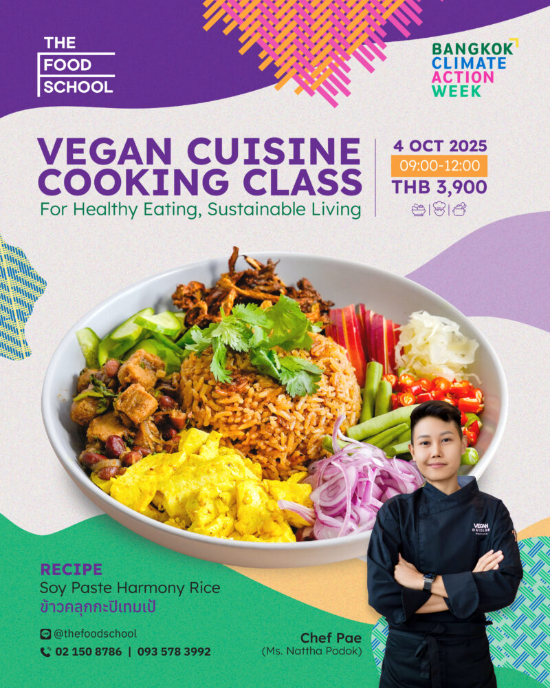 BKK Climate Action Week : Vegan Cuisine Cooking Class